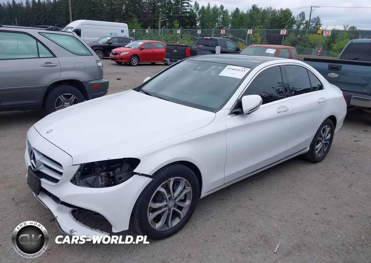 2017 Mercedes-Benz C 300 4Matic VIN:55SWF4KB8HU204944 - 2