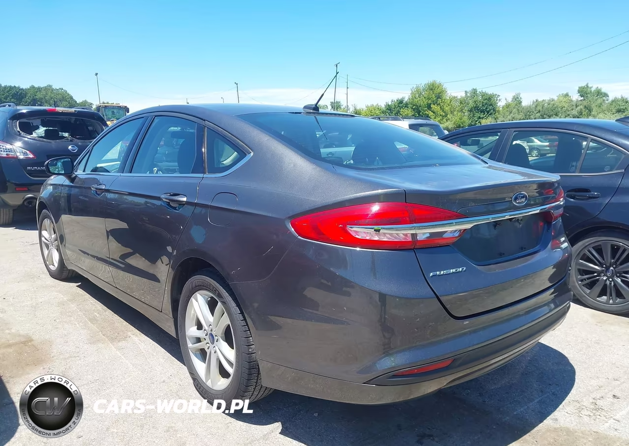 2018 Ford Fusion Se VIN:3FA6P0HD6JR190584 - 3