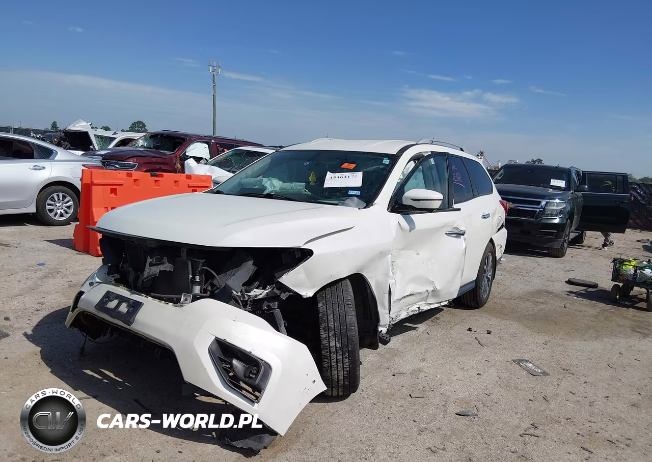 2017 Nissan Pathfinder Sl VIN:5N1DR2MN1HC632617 - 2