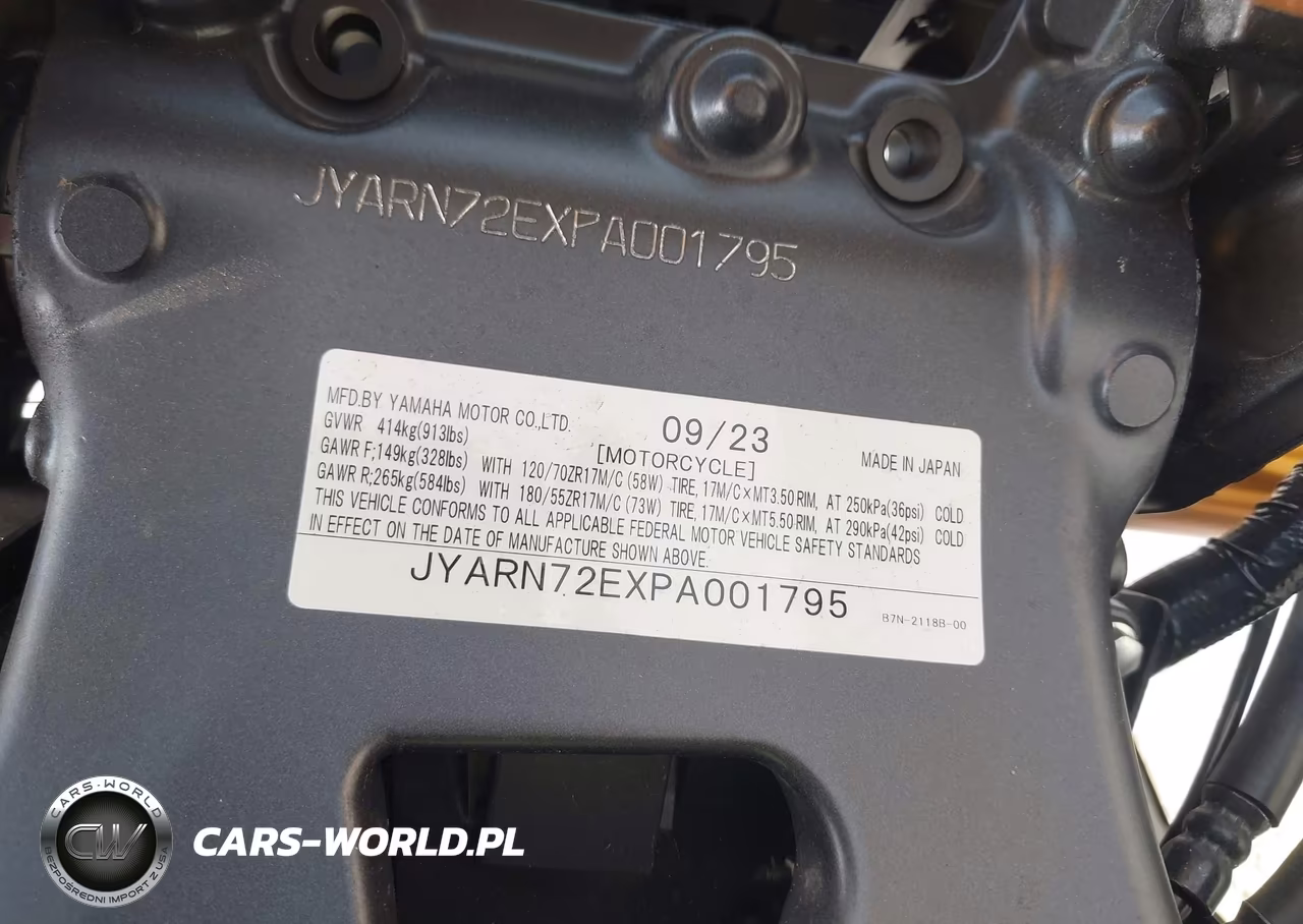 2023 Yamaha Mt09 D VIN:JYARN72EXPA001795 - 10