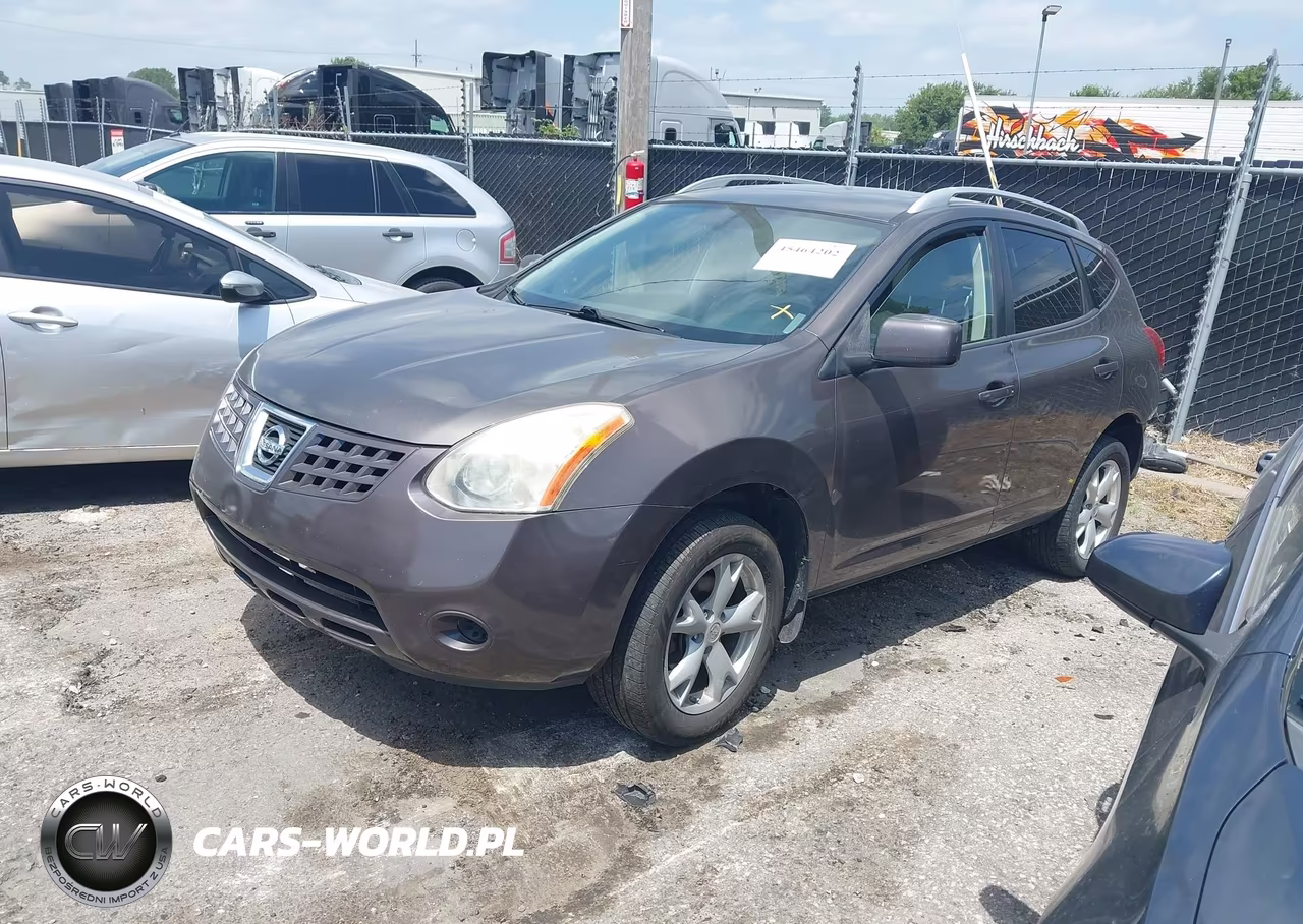 2009 Nissan Rogue Sl VIN:JN8AS58VX9W436932 - 2