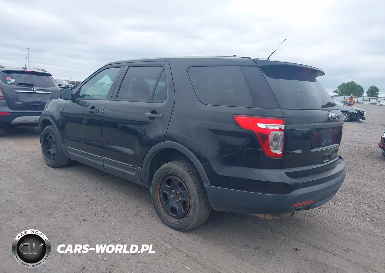 2014 Ford Utility Police Interceptor VIN:1FM5K8AR3EGB59326 - 3