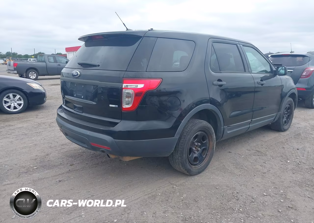 2014 Ford Utility Police Interceptor VIN:1FM5K8AR3EGB59326 - 4