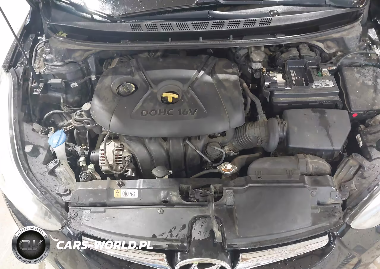 2014 Hyundai Elantra Se VIN:5NPDH4AE1EH471371 - 10