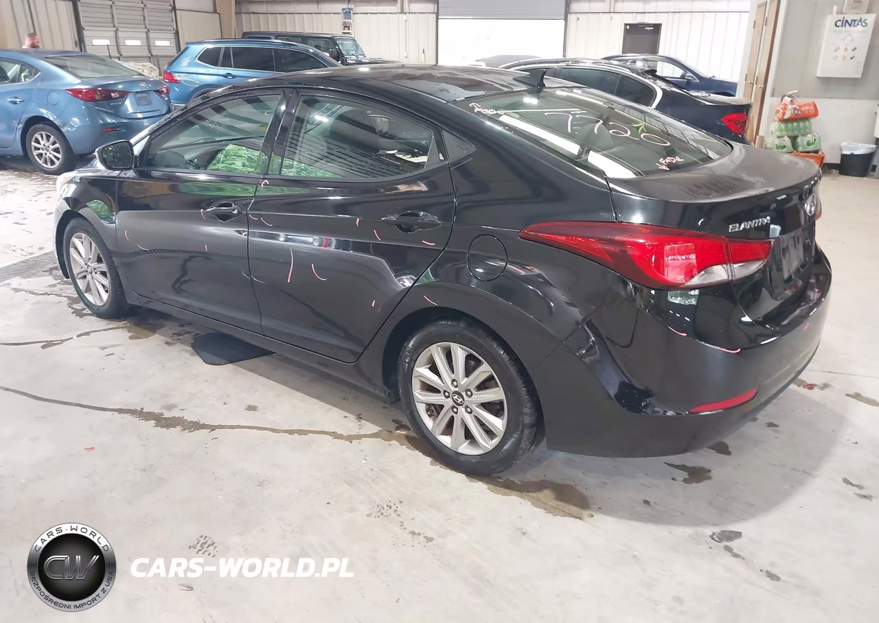 2014 Hyundai Elantra Se VIN:5NPDH4AE1EH471371 - 3