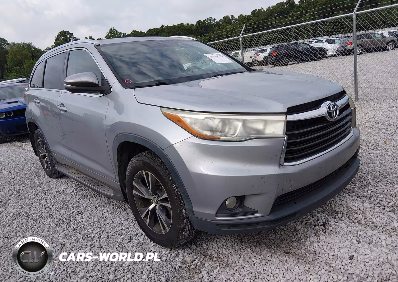 2016 Toyota Highlander Xle V6