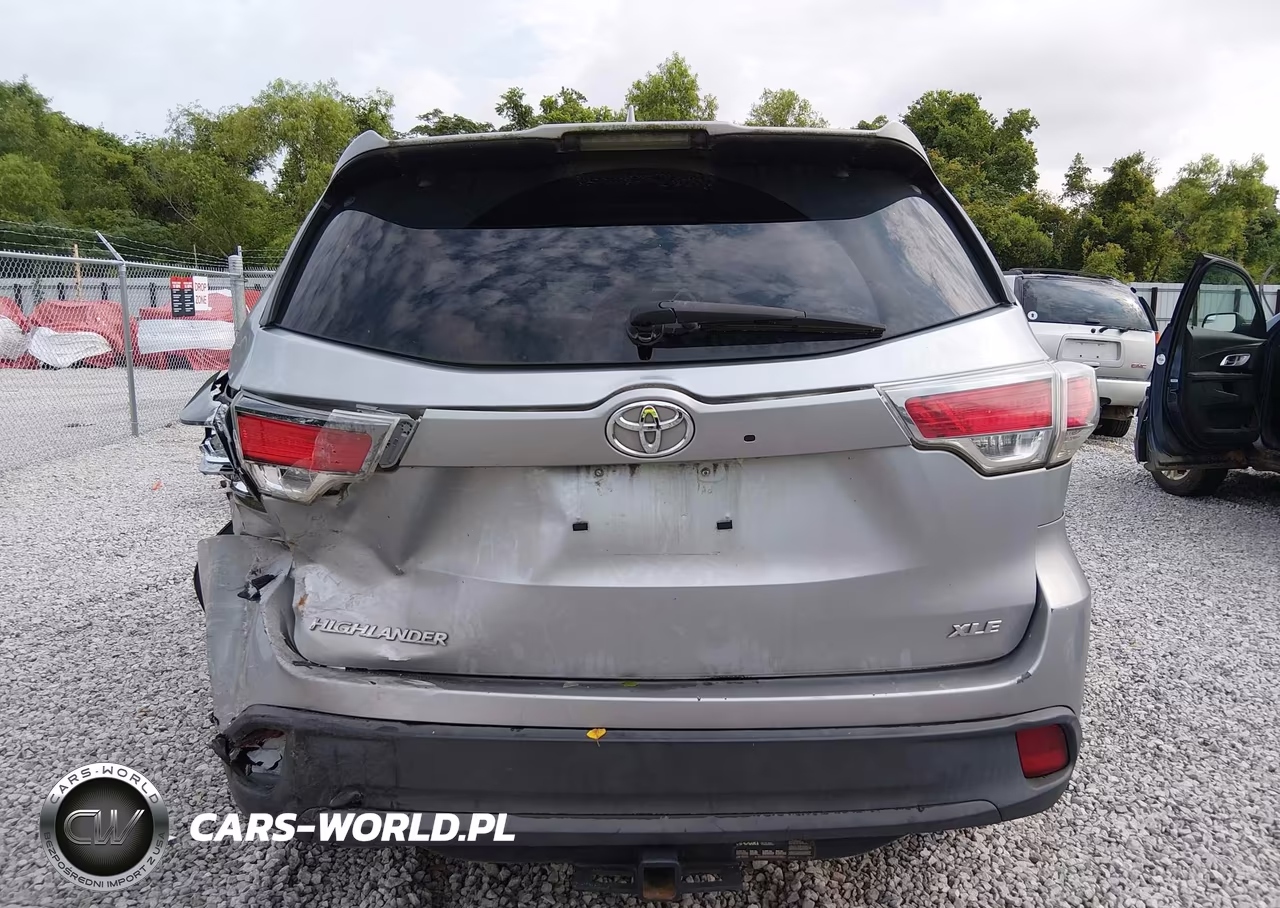 2016 Toyota Highlander Xle V6 VIN:5TDKKRFH8GS124464 - 15