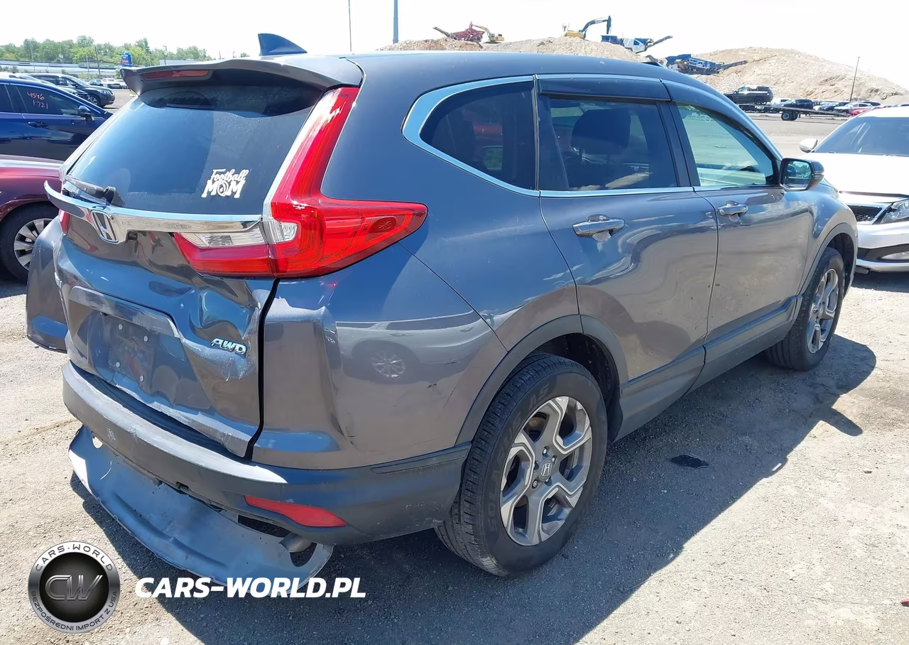2017 Honda Cr-V Ex-L-Ex-L Navi VIN:2HKRW2H81HH648182 - 4