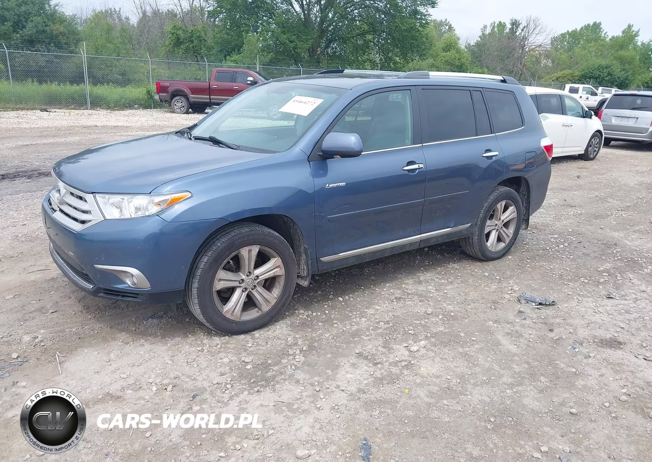 2013 Toyota Highlander Limited V6 VIN:5TDDK3EH0DS191689 - 2