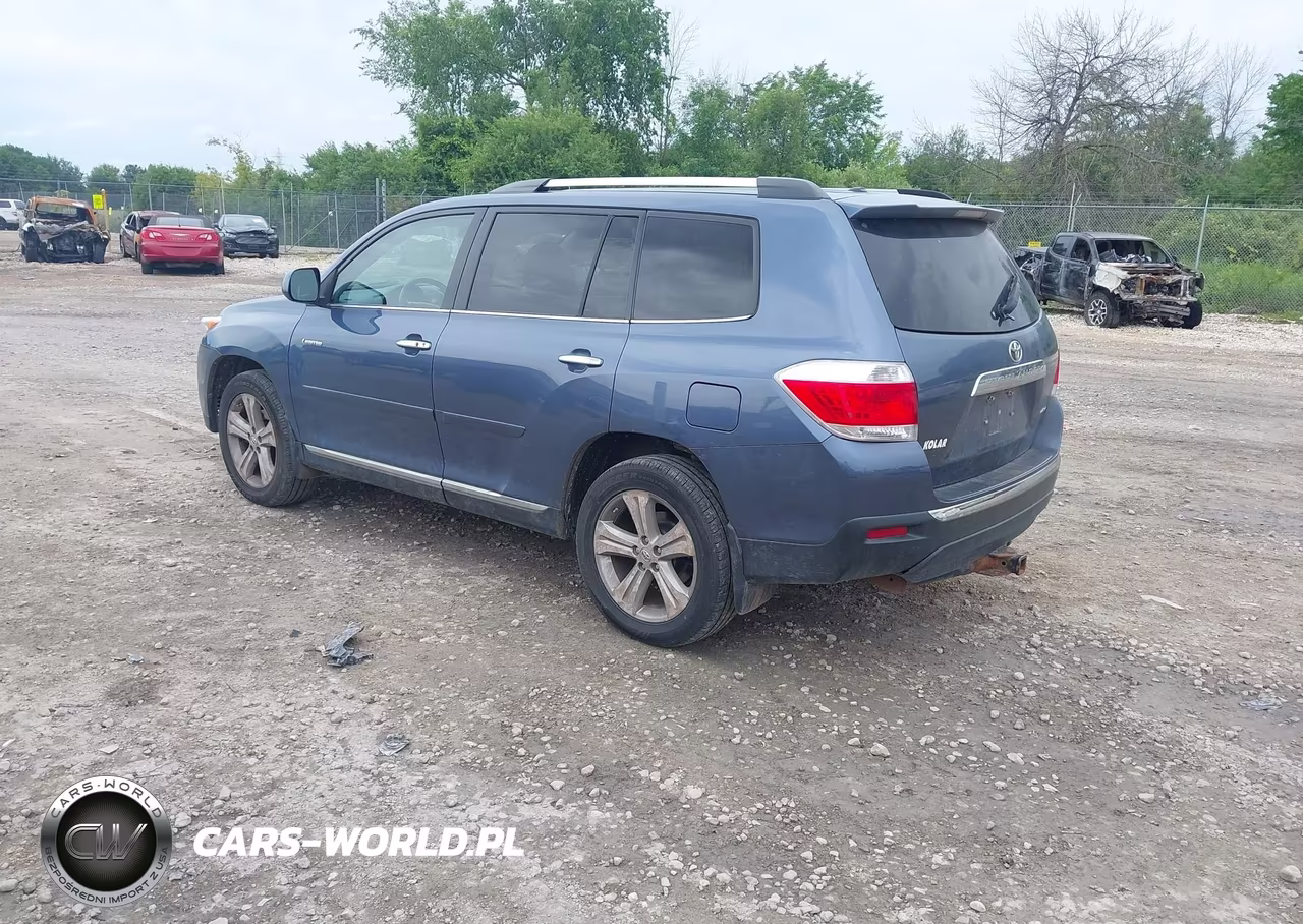 2013 Toyota Highlander Limited V6 VIN:5TDDK3EH0DS191689 - 3