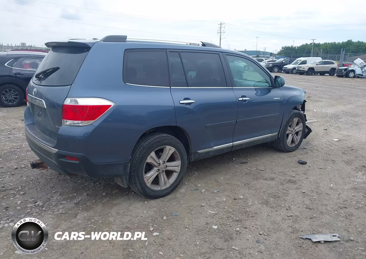 2013 Toyota Highlander Limited V6 VIN:5TDDK3EH0DS191689 - 4
