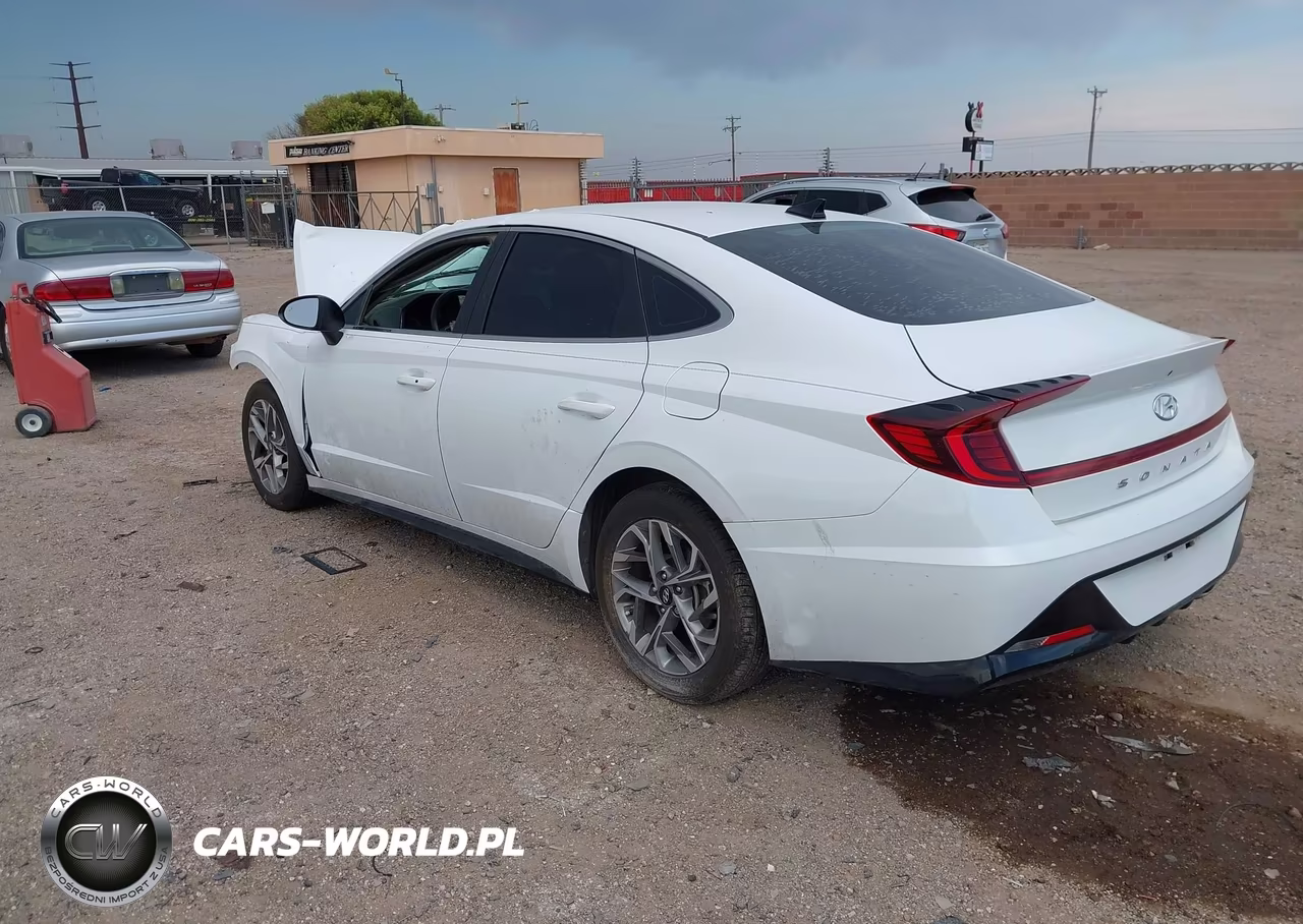 2021 Hyundai Sonata Sel VIN:5NPEL4JAXMH092237 - 3