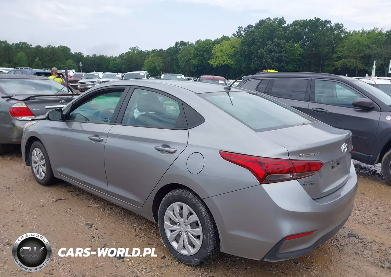 2021 Hyundai Accent Se VIN:3KPC24A61ME139018 - 3