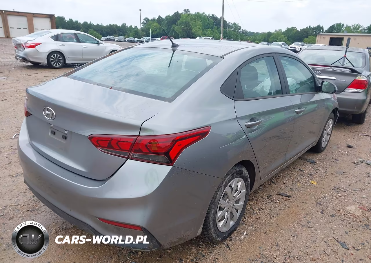 2021 Hyundai Accent Se VIN:3KPC24A61ME139018 - 4