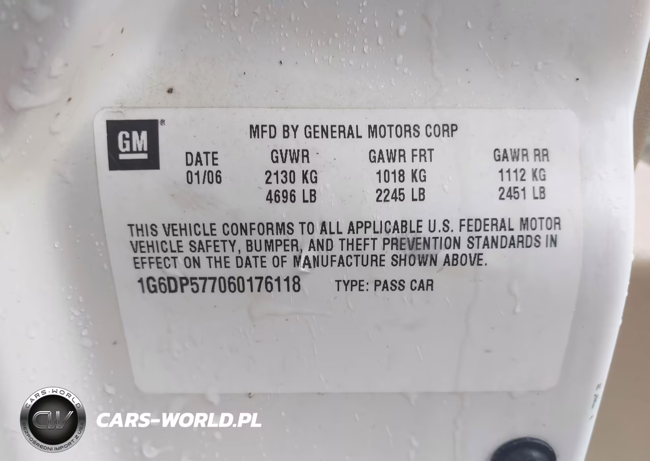2006 Cadillac Cts Base W-1Sb VIN:1G6DP577060176118 - 9