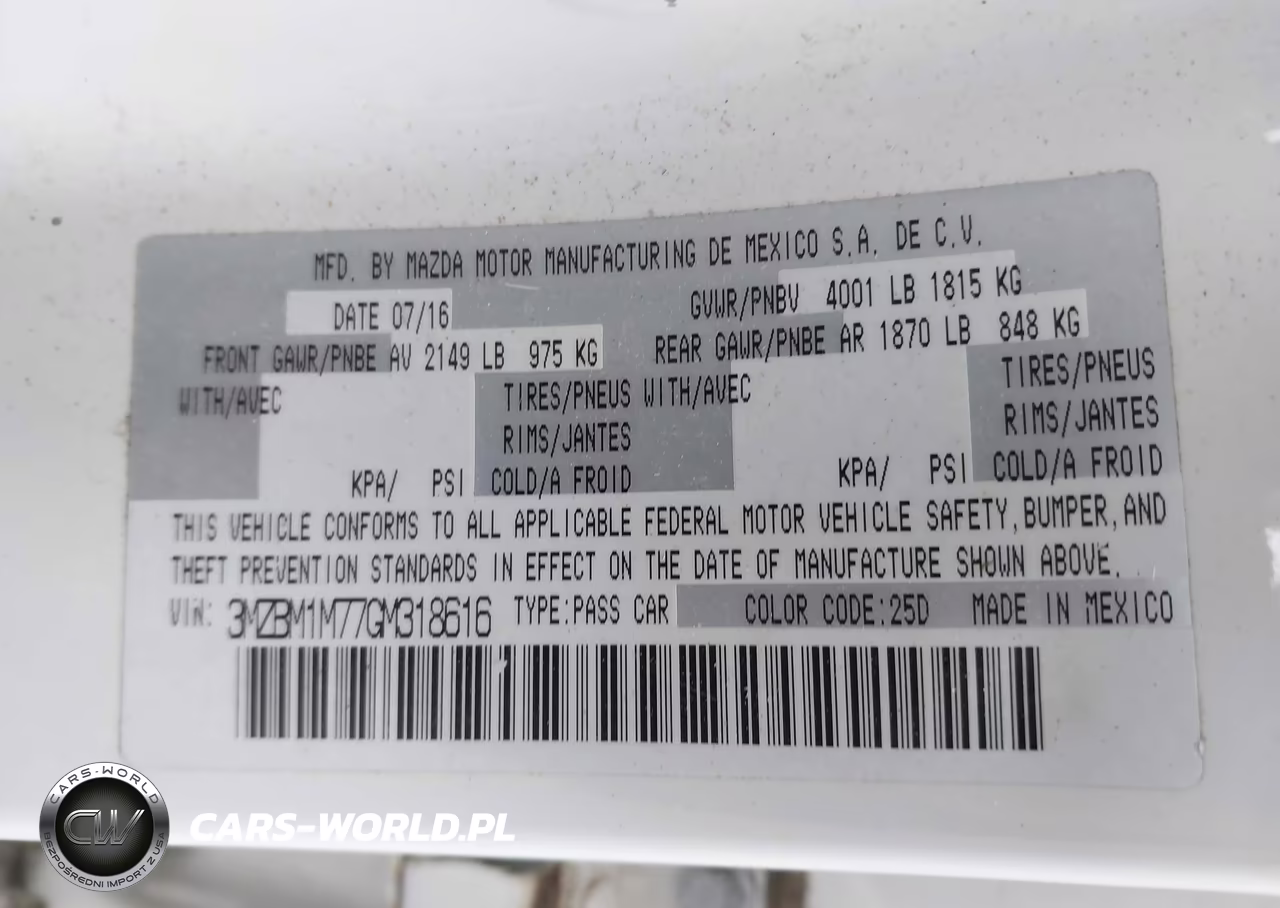 2016 Mazda Mazda3 I Touring VIN:3MZBM1M77GM318616 - 9