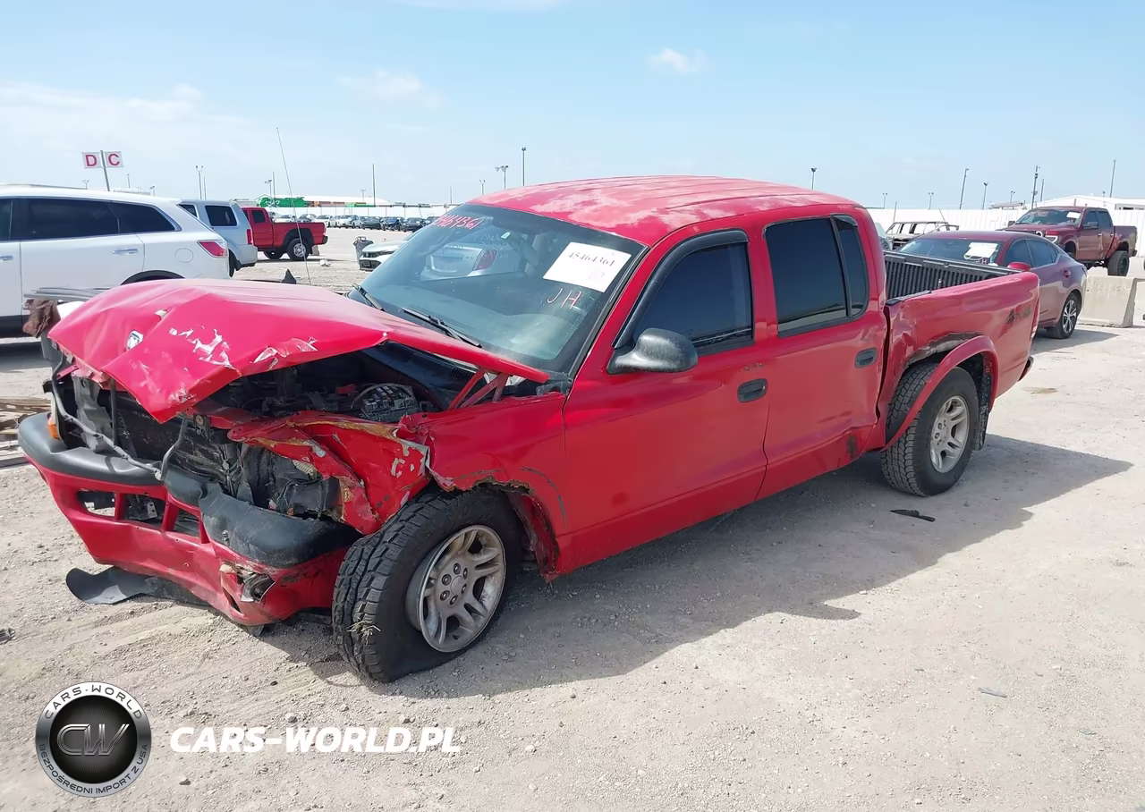 2003 Dodge Dakota Sport-Sxt VIN:1D7HG38XX3S124504 - 2