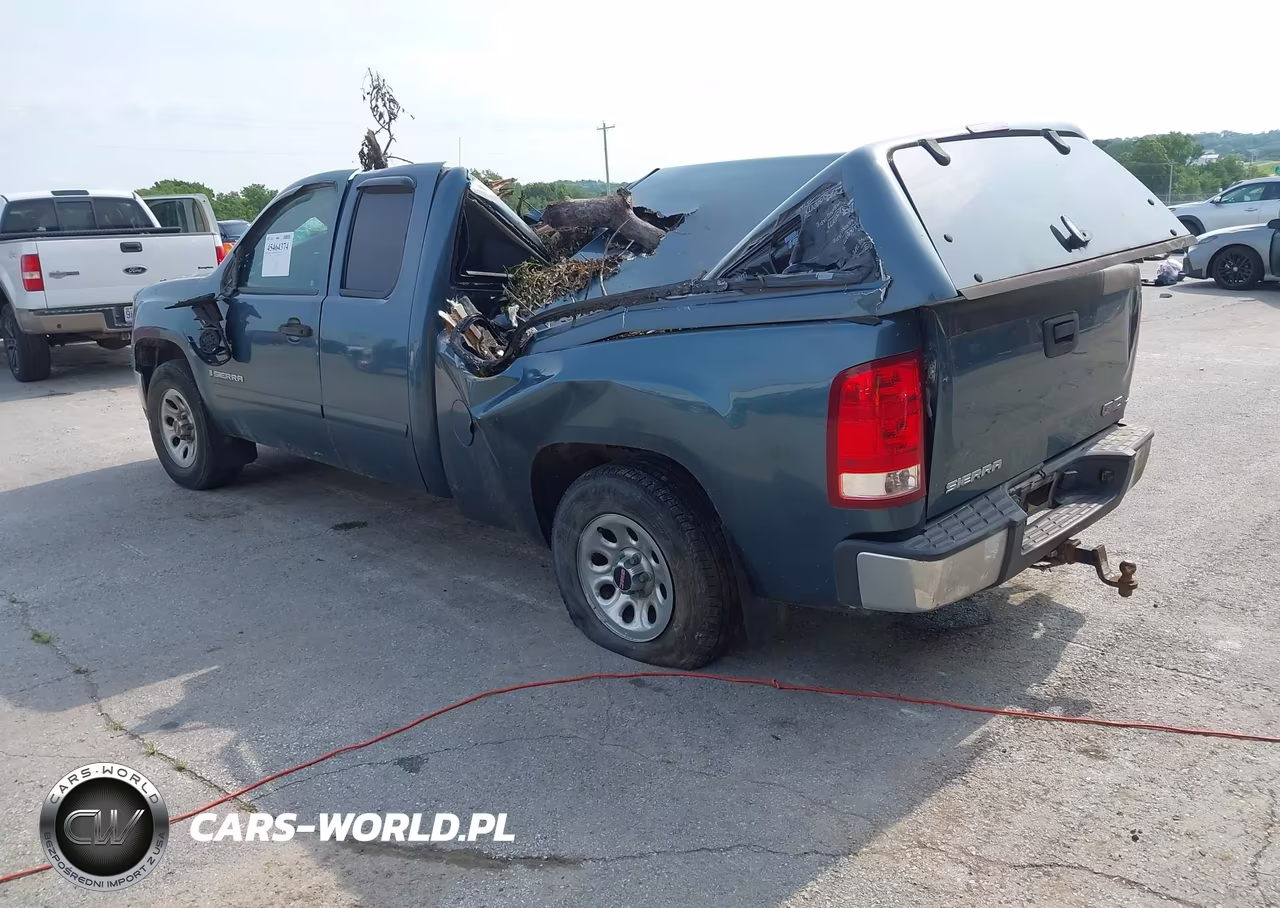 2009 GMC Sierra 1500 Work Truck VIN:1GTEC19X19Z276702 - 3