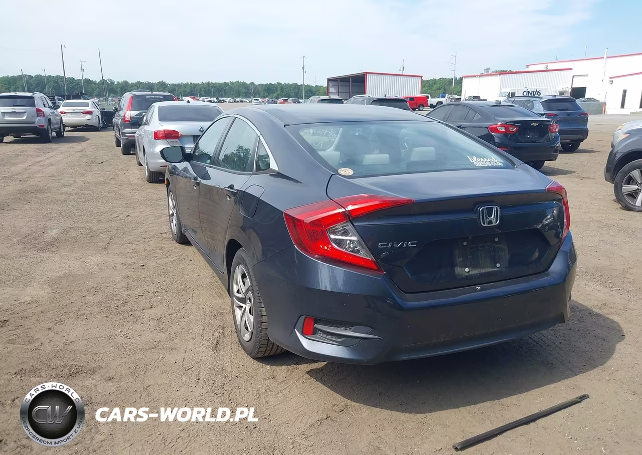 2018 Honda Civic Lx VIN:2HGFC2F52JH559791 - 3