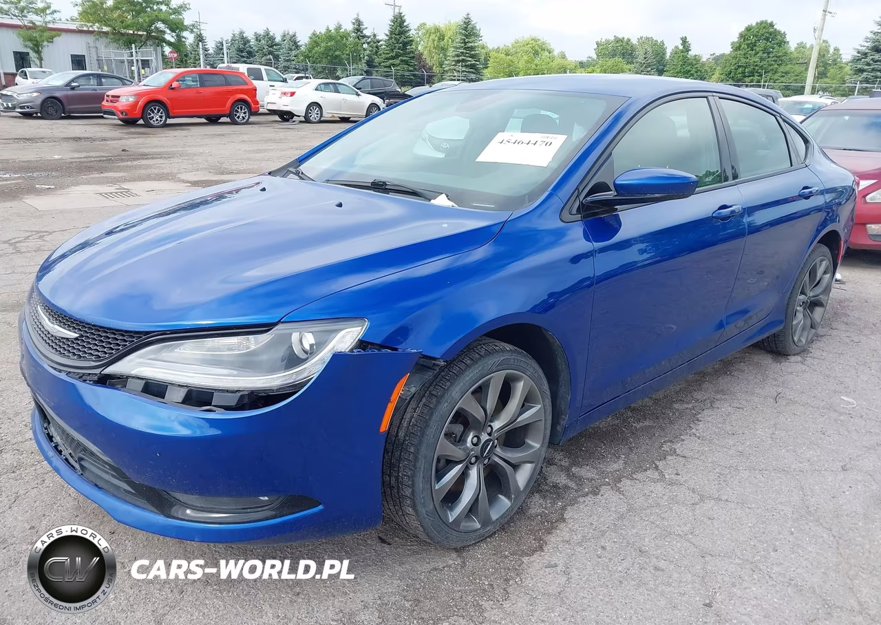 2015 Chrysler 200 S VIN:1C3CCCDG7FN656614 - 2