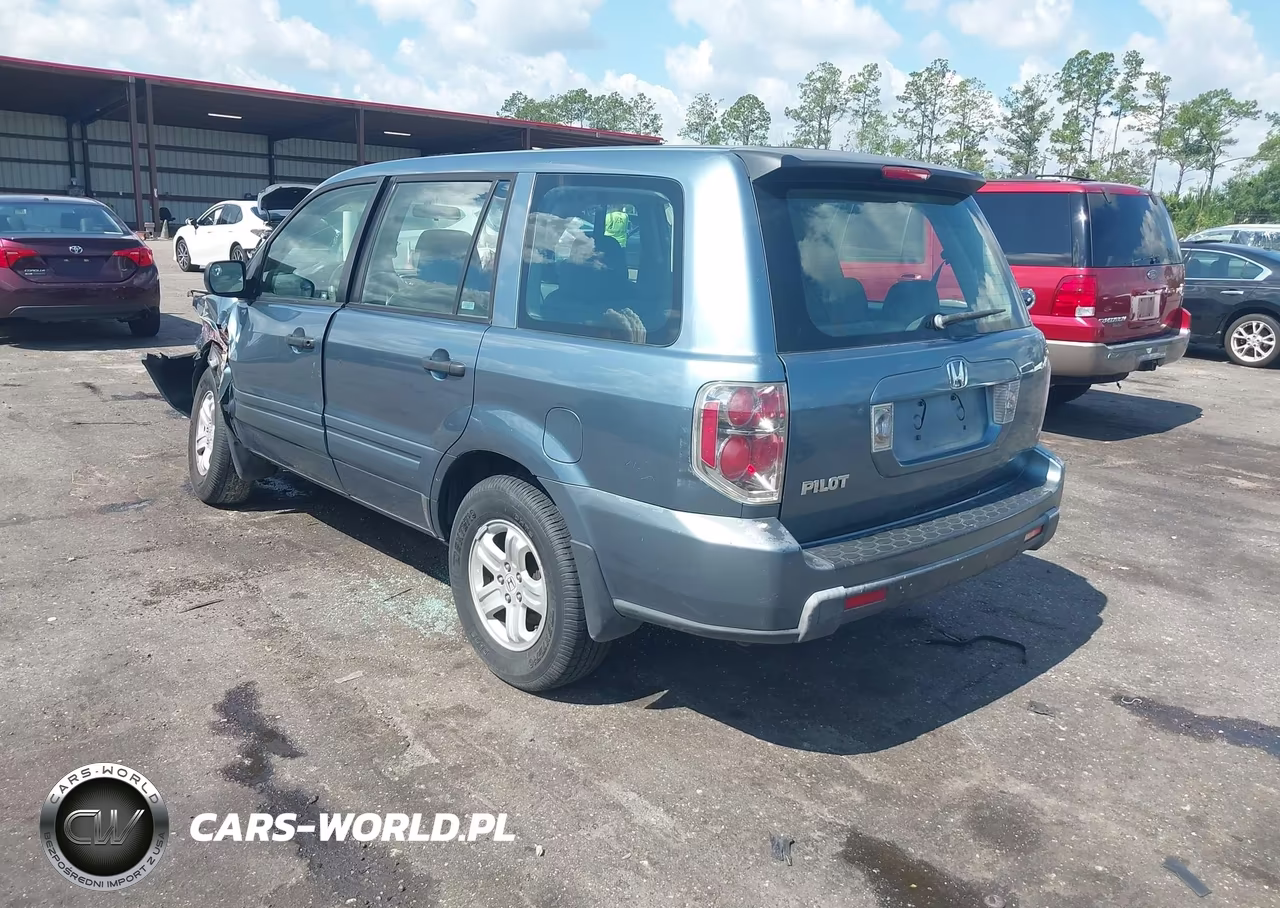2007 Honda Pilot Lx VIN:5FNYF28127B004931 - 3