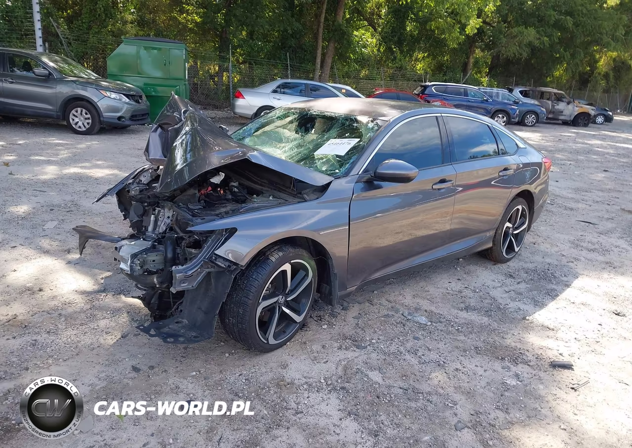 2018 Honda Accord Sport VIN:1HGCV1F31JA001306 - 2