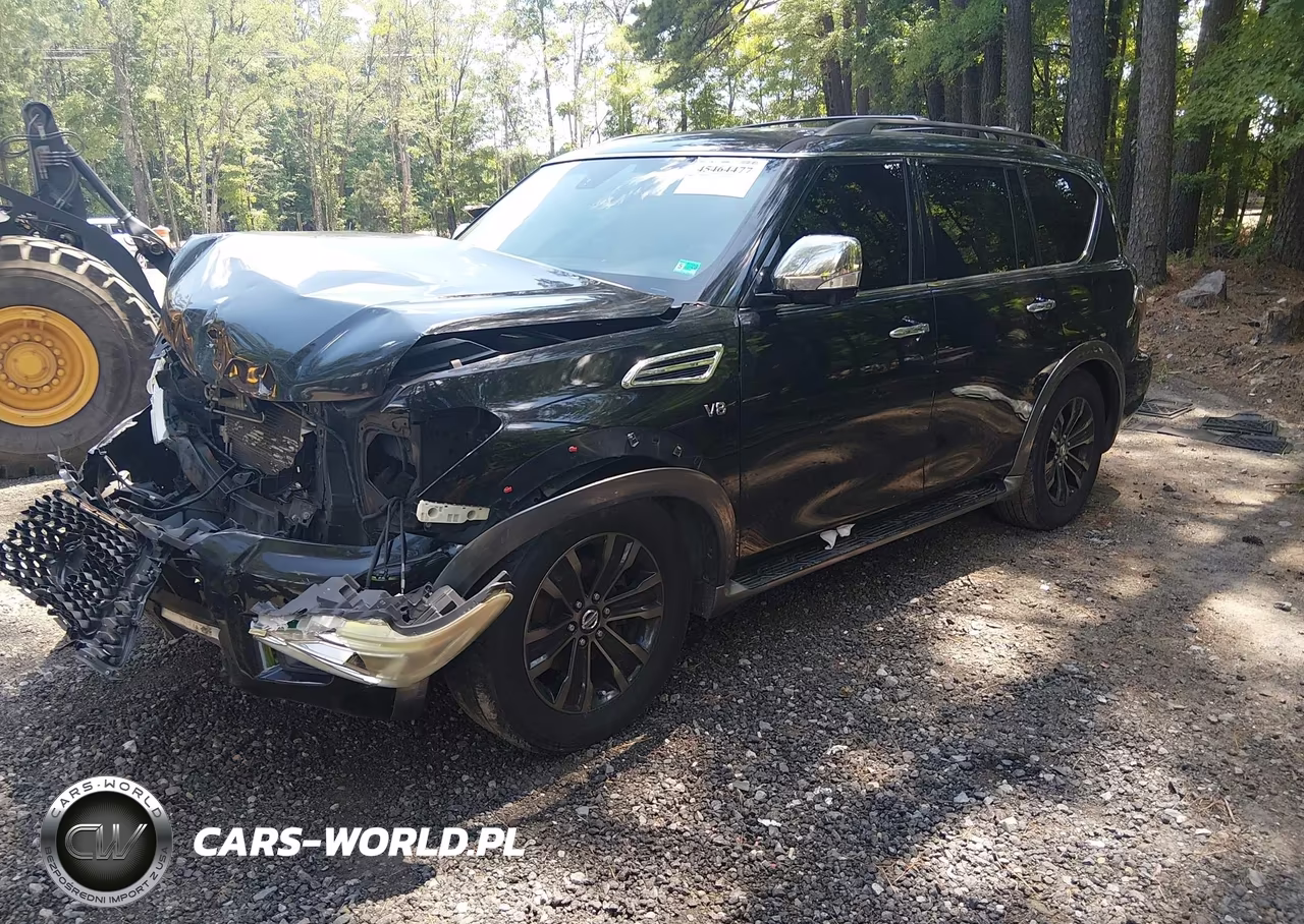 2017 Nissan Armada Platinum VIN:JN8AY2NC5H9501697 - 2