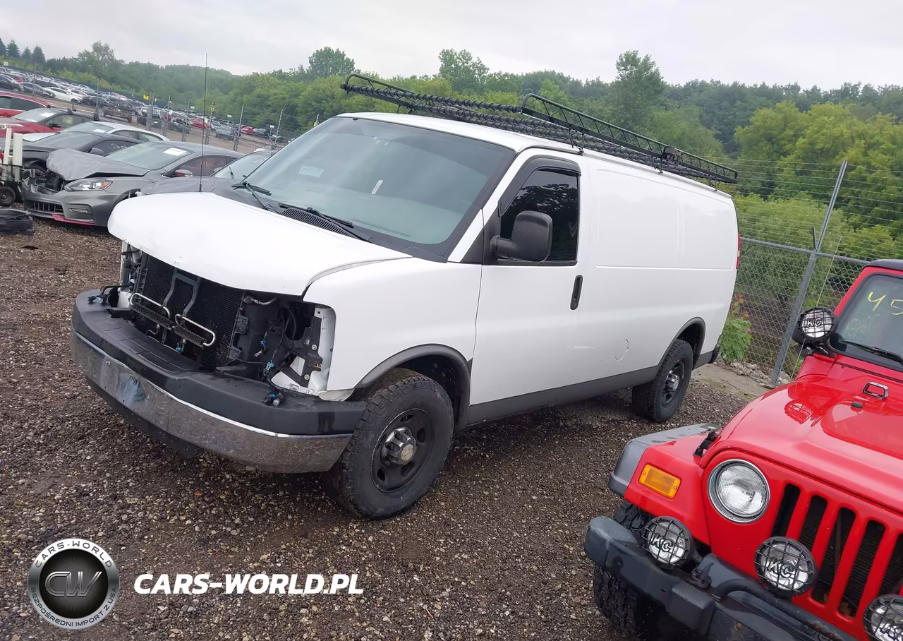 2011 Chevrolet Express 2500 Work Van VIN:1GCWGFFA6B1133853 - 2