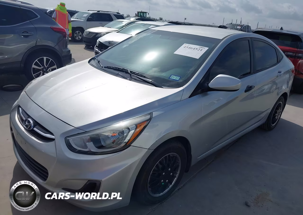 2015 Hyundai Accent Gls VIN:KMHCT4AE7FU806386 - 2