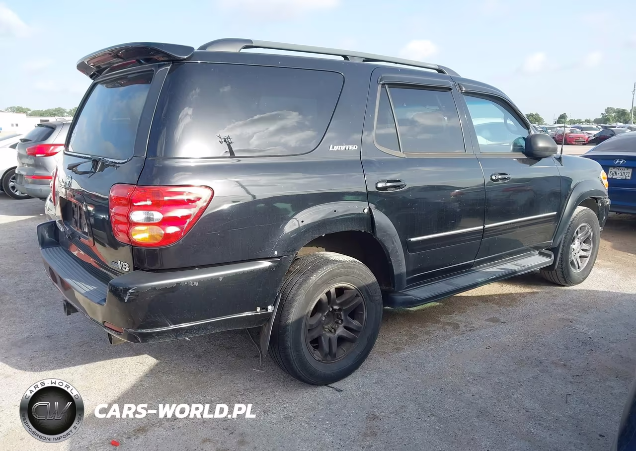2004 Toyota Sequoia Limited V8 VIN:5TDZT38A44S208799 - 4