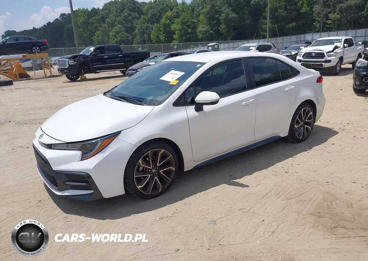 2021 Toyota Corolla Se VIN:5YFS4MCE0MP062246 - 2