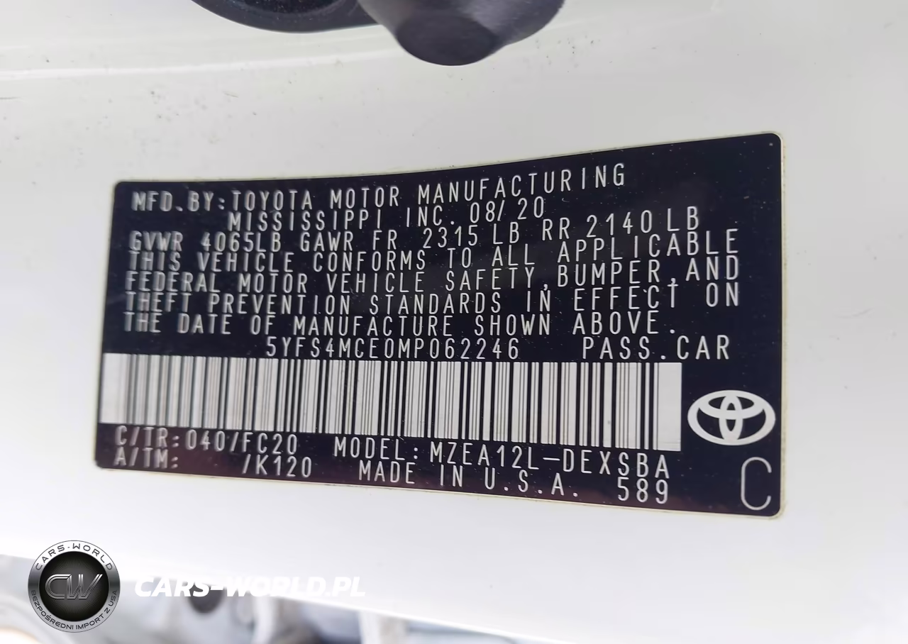 2021 Toyota Corolla Se VIN:5YFS4MCE0MP062246 - 9