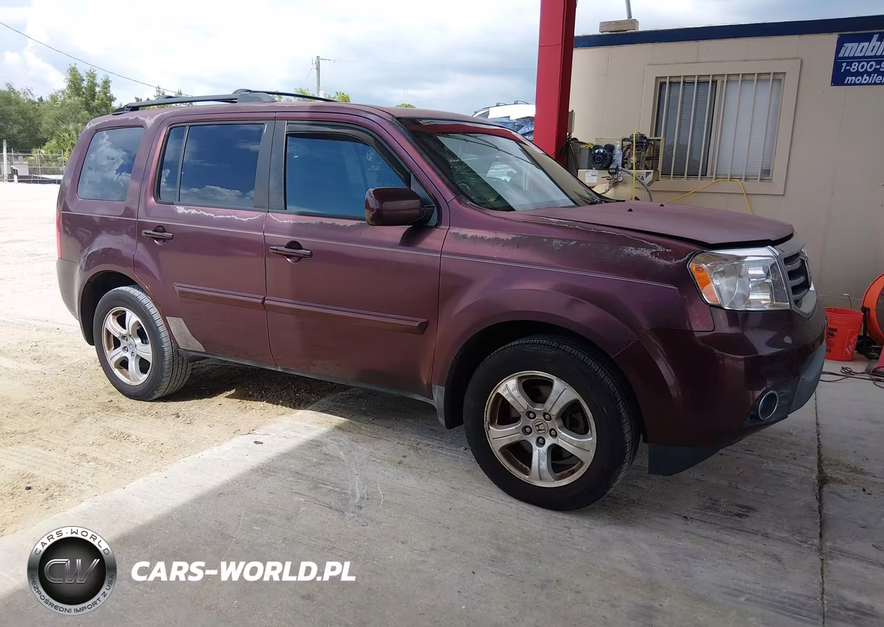 2012 Honda Pilot Ex-L VIN:5FNYF3H67CB028797 - 13