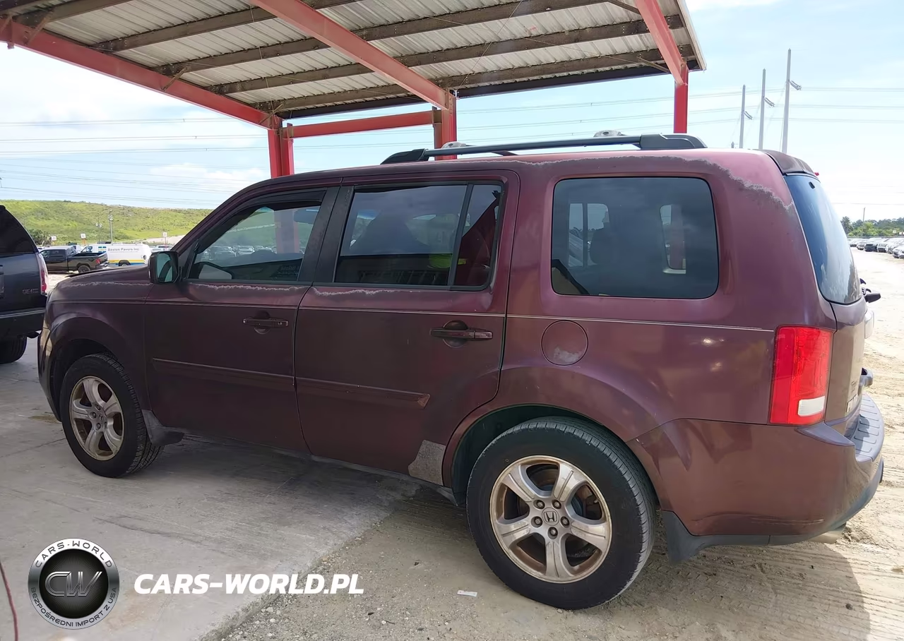 2012 Honda Pilot Ex-L VIN:5FNYF3H67CB028797 - 14