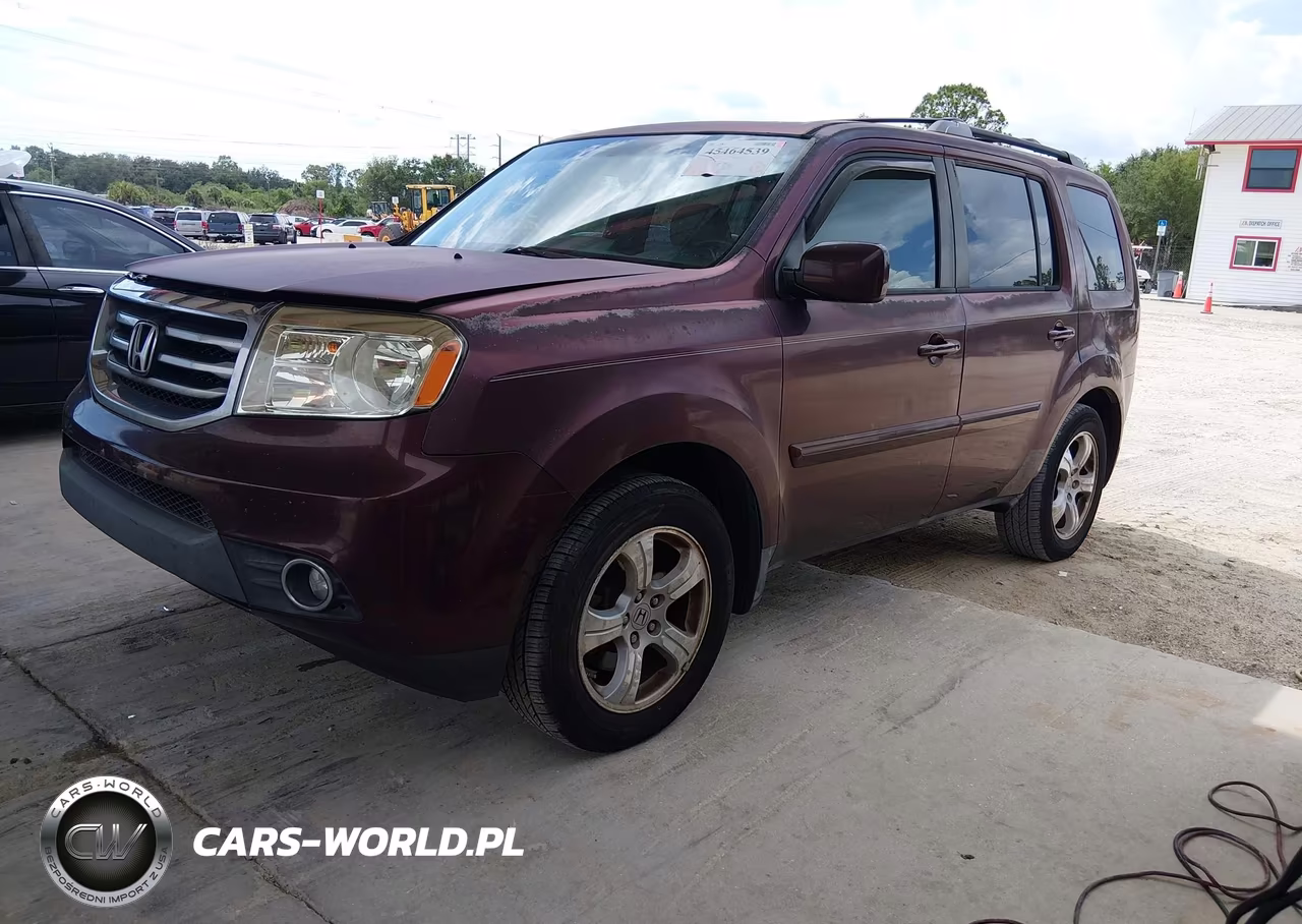 2012 Honda Pilot Ex-L VIN:5FNYF3H67CB028797 - 2