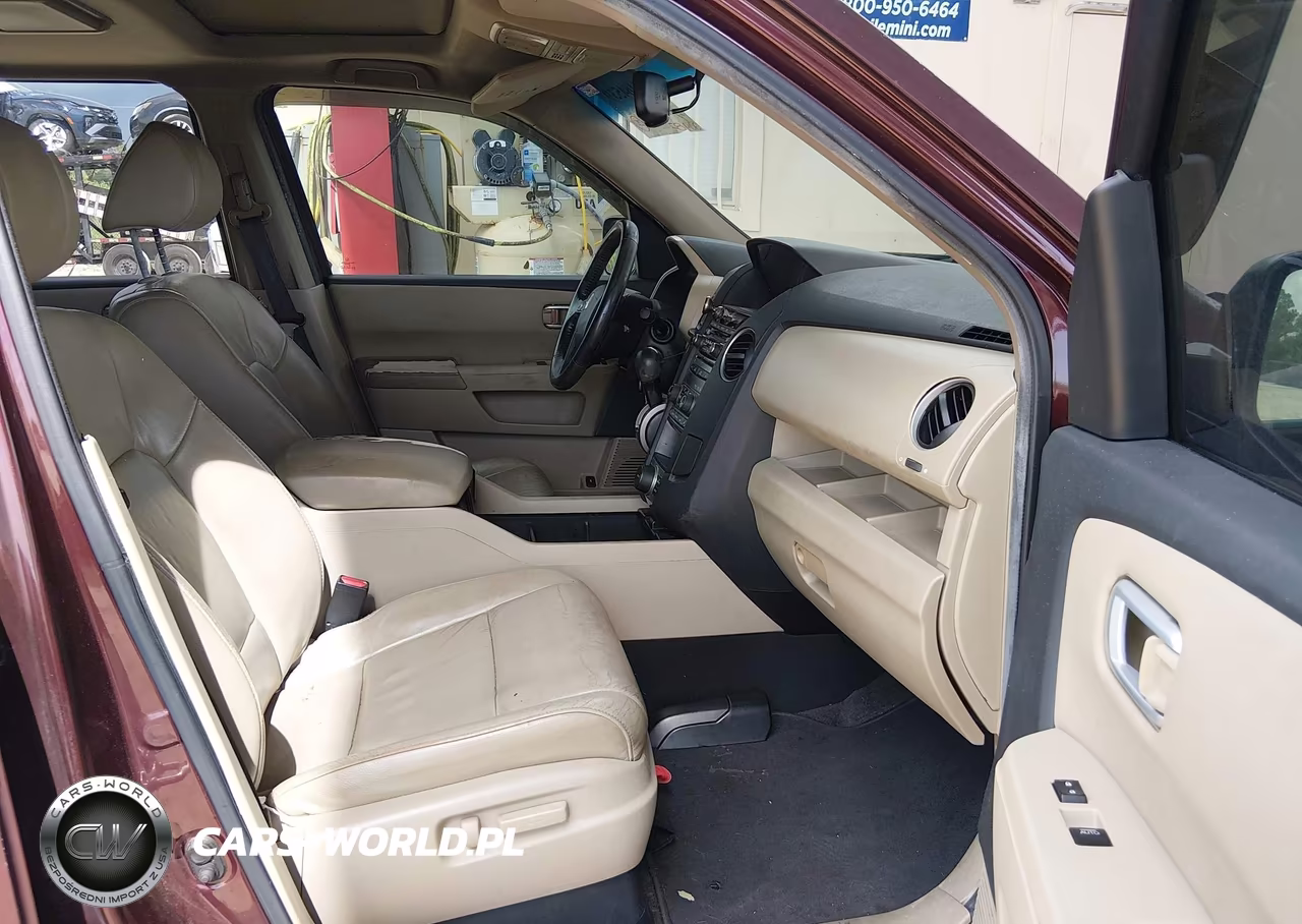 2012 Honda Pilot Ex-L VIN:5FNYF3H67CB028797 - 5