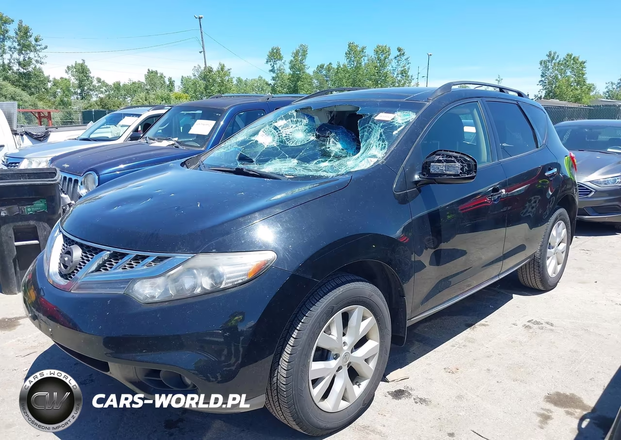 2014 Nissan Murano Sl VIN:JN8AZ1MW5EW518211 - 2