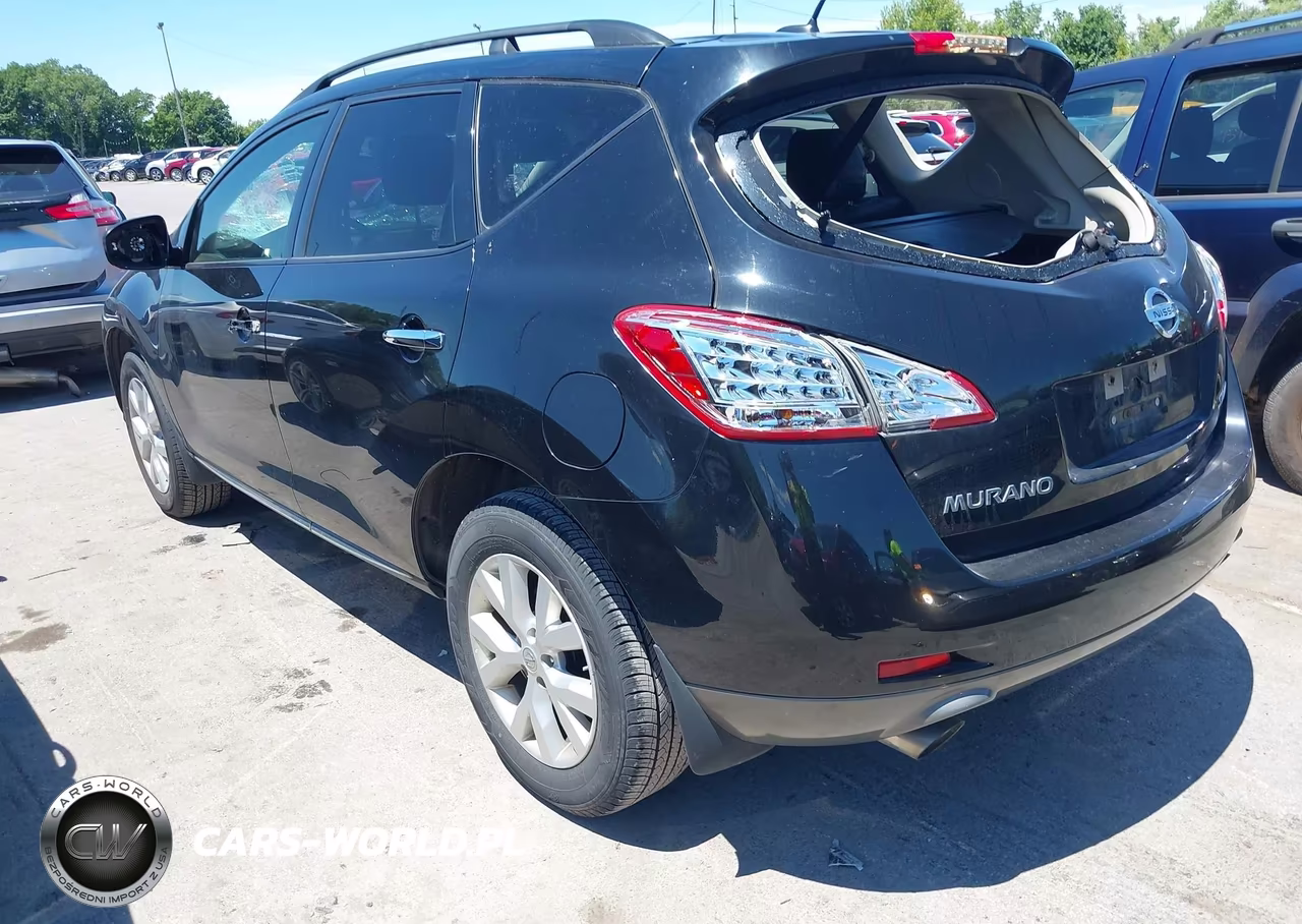 2014 Nissan Murano Sl VIN:JN8AZ1MW5EW518211 - 3