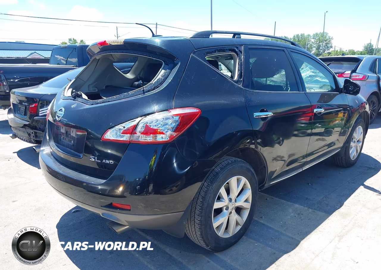 2014 Nissan Murano Sl VIN:JN8AZ1MW5EW518211 - 4
