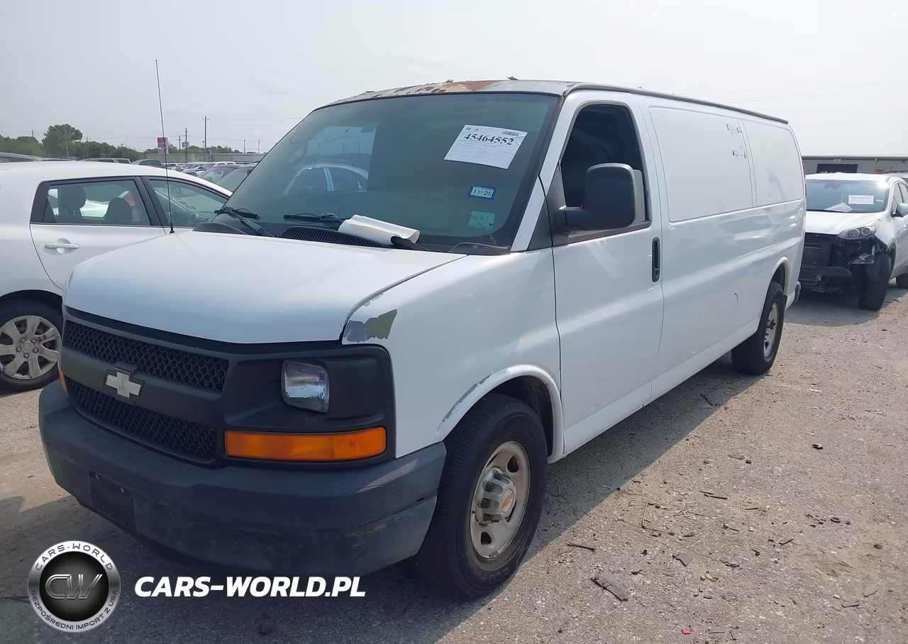 2008 Chevrolet Express Cargo Van Work Van VIN:1GCGG29K581163081 - 2