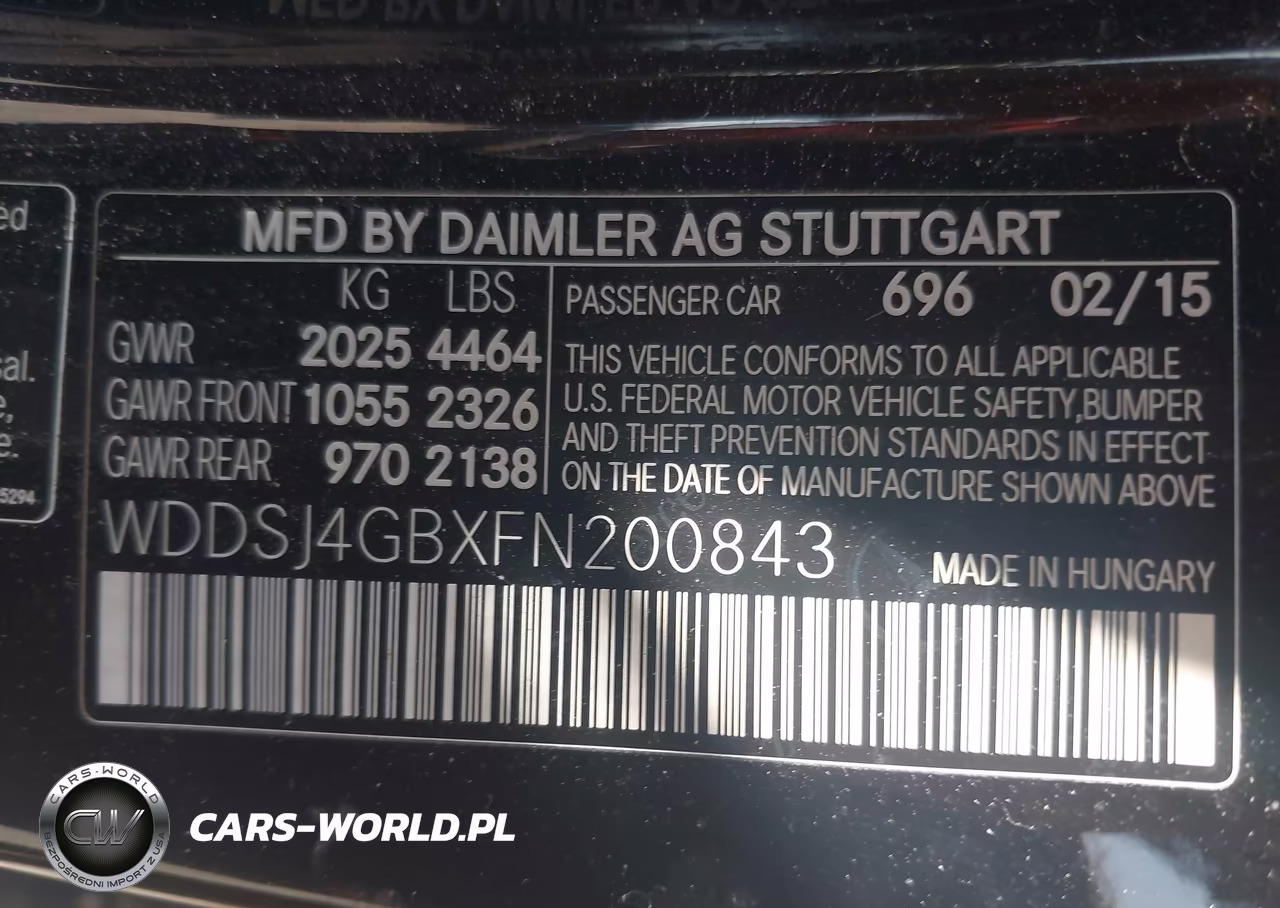 2015 Mercedes-Benz Cla 250 4Matic VIN:WDDSJ4GBXFN200843 - 9