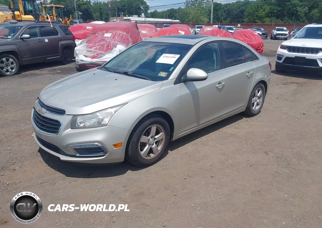 2015 Chevrolet Cruze 1Lt Auto VIN:1G1PC5SB7F7183939 - 2