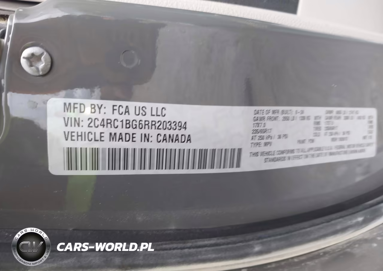 2024 Chrysler Pacifica Touring L VIN:2C4RC1BG6RR203394 - 8