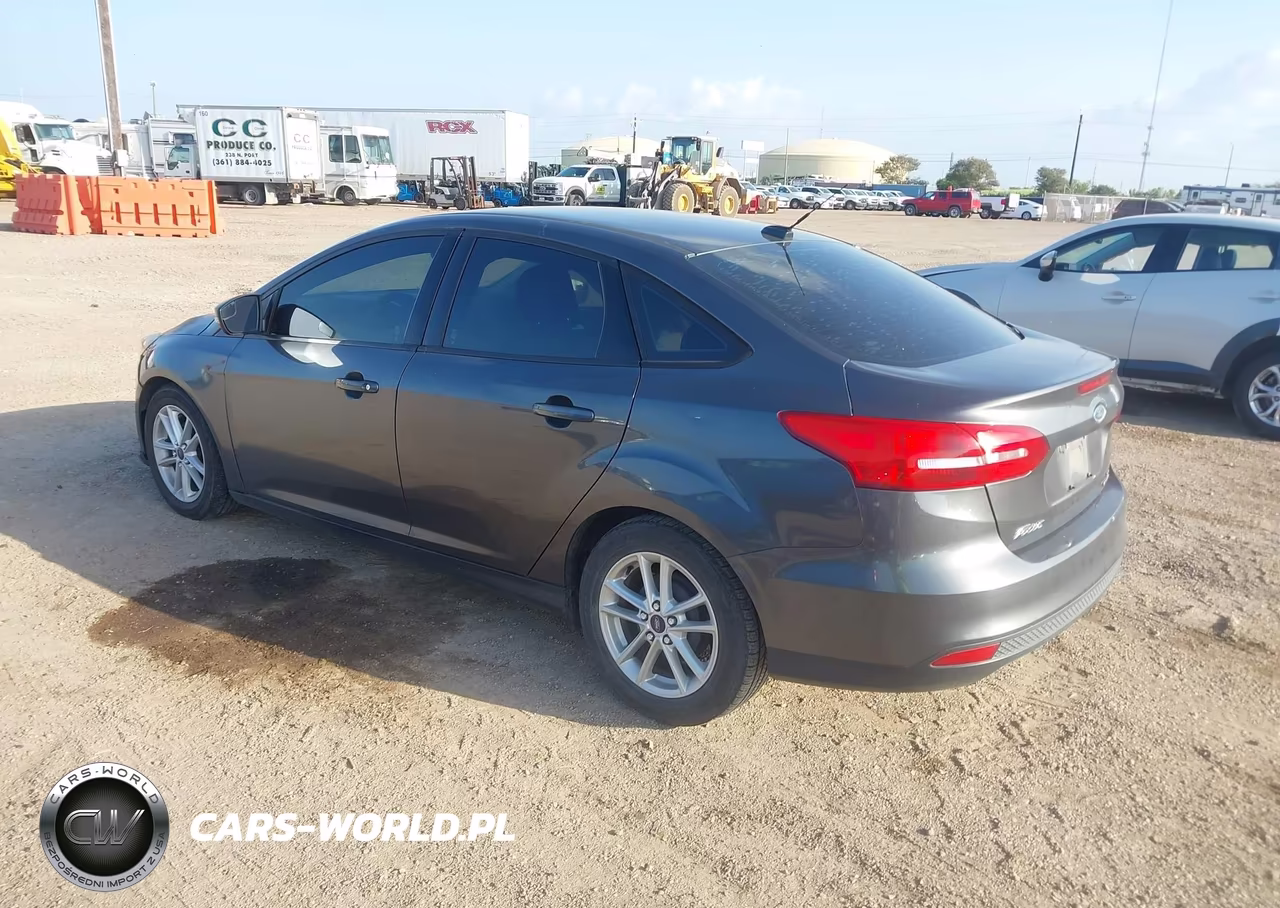 2016 Ford Focus Se VIN:1FADP3F21GL382898 - 3