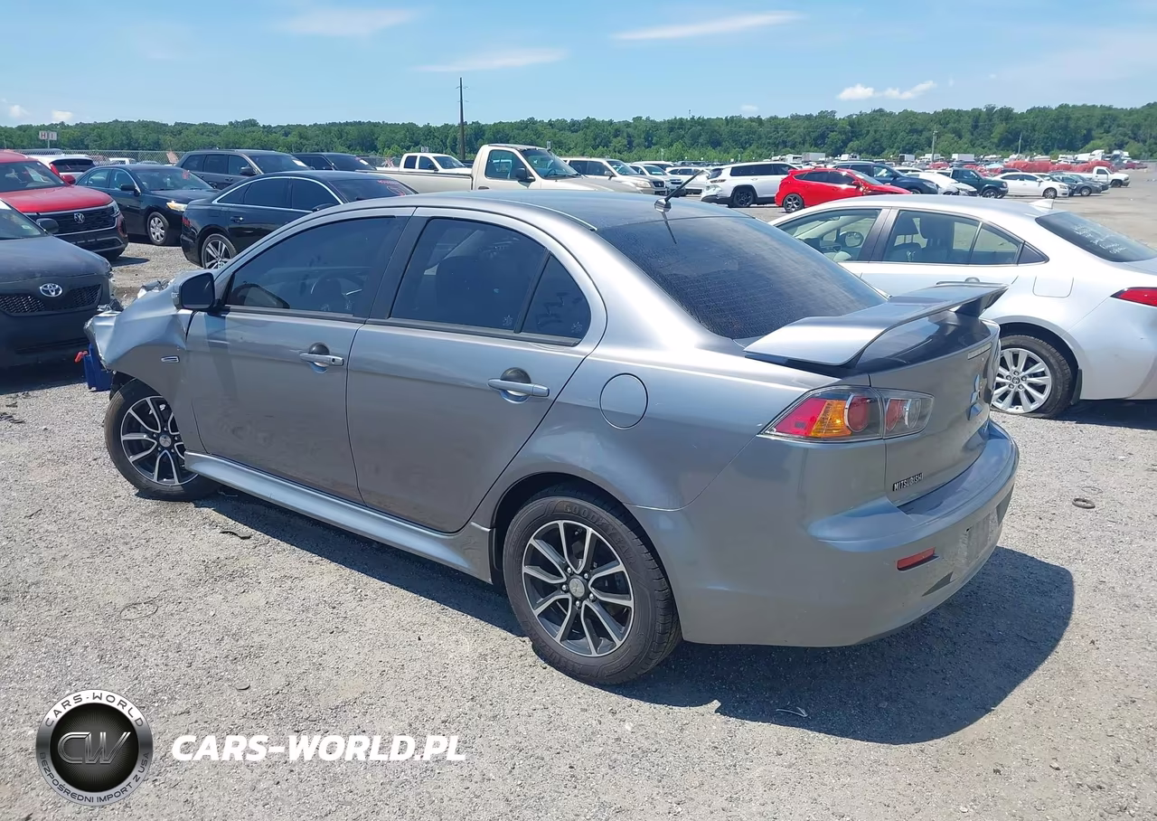 2017 Mitsubishi Lancer Es VIN:JA32U2FU8HU006103 - 3