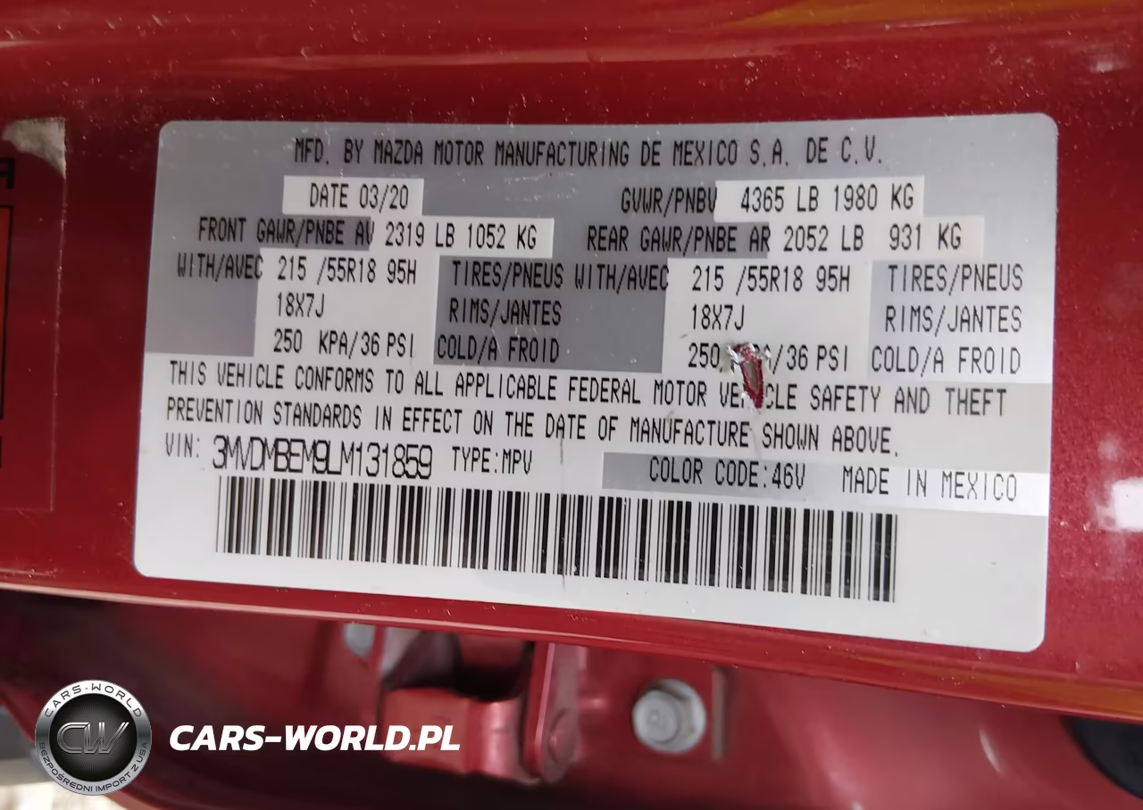 2020 Mazda Cx-30 Premium Package VIN:3MVDMBEM9LM131859 - 9