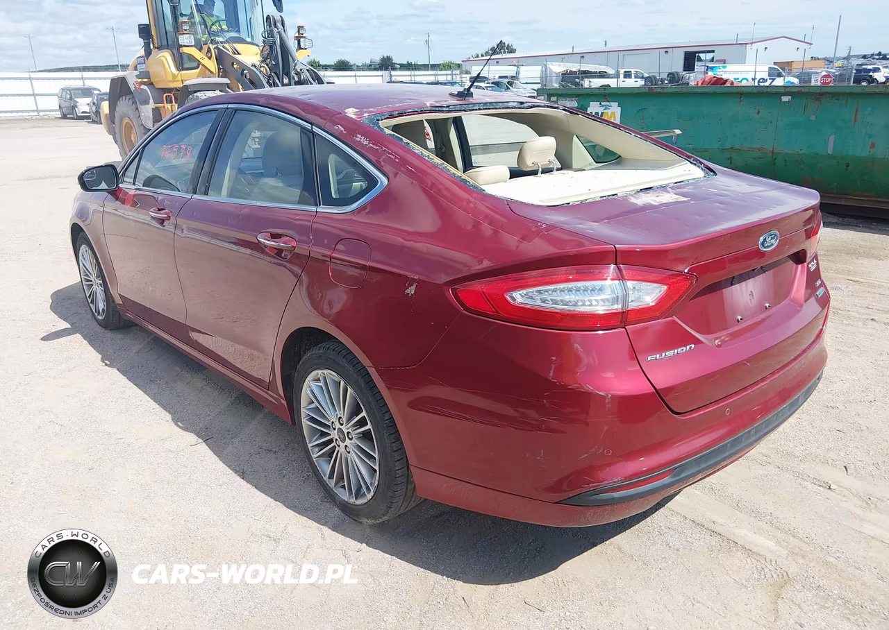 2014 Ford Fusion Se VIN:3FA6P0HD3ER391560 - 3