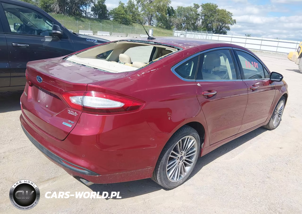 2014 Ford Fusion Se VIN:3FA6P0HD3ER391560 - 4