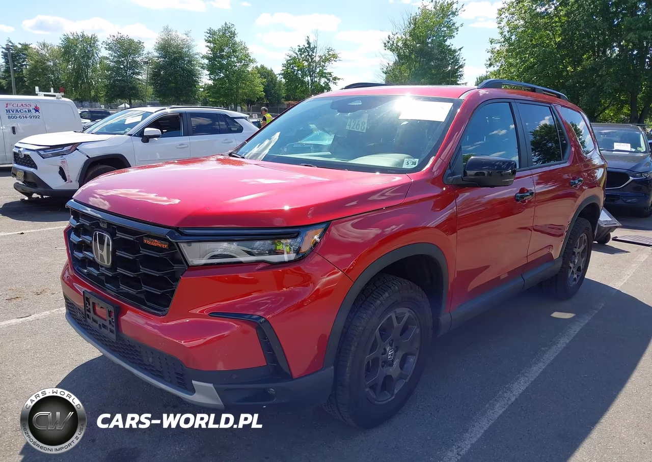 2025 Honda Pilot Trailsport VIN:5FNYG1H64SB109370 - 2