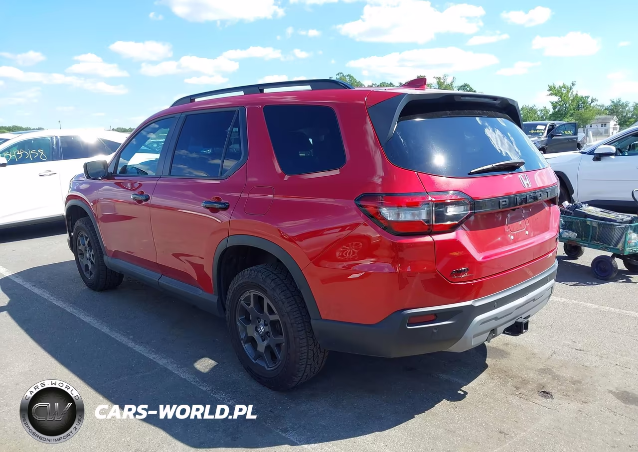 2025 Honda Pilot Trailsport VIN:5FNYG1H64SB109370 - 3